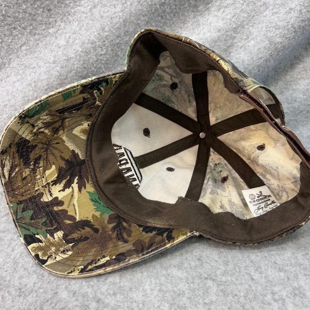 NAPA Patch Mens Camo Csonka Outdoors Larry Csonka Signature Series Hat OSFA